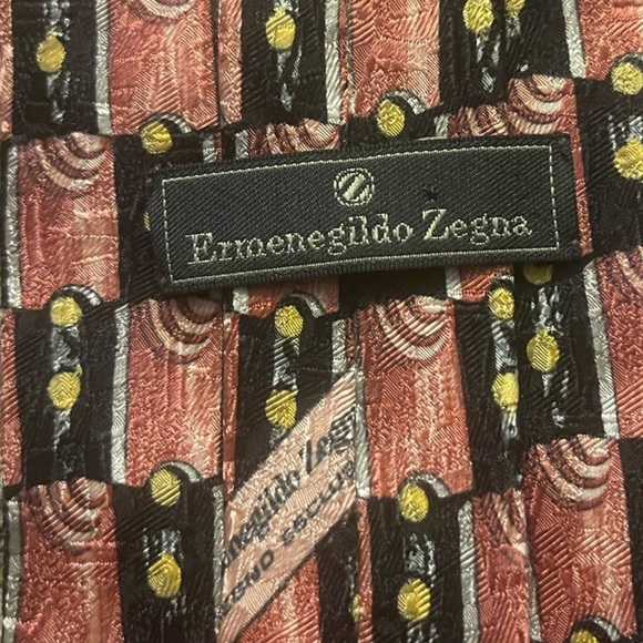 Ermenegildo Zegna Necktie Pink - Picture 3 of 3